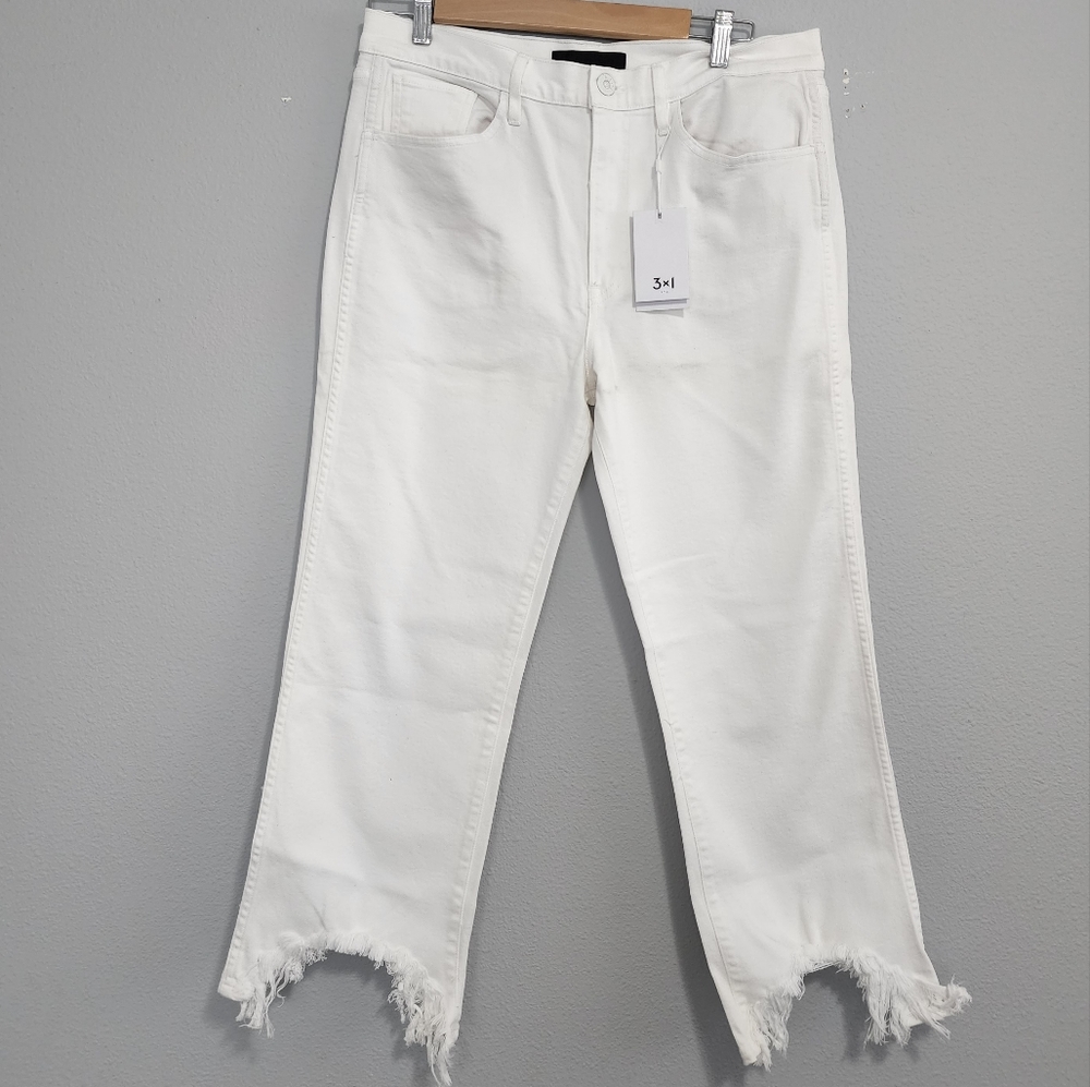 3x1 Austin crop playa womens pants size 32